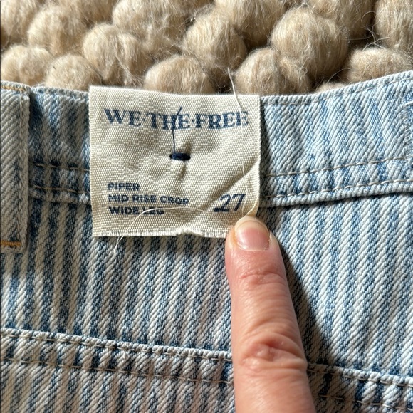 Free People Striped Jeans - Picture 5 of 7
